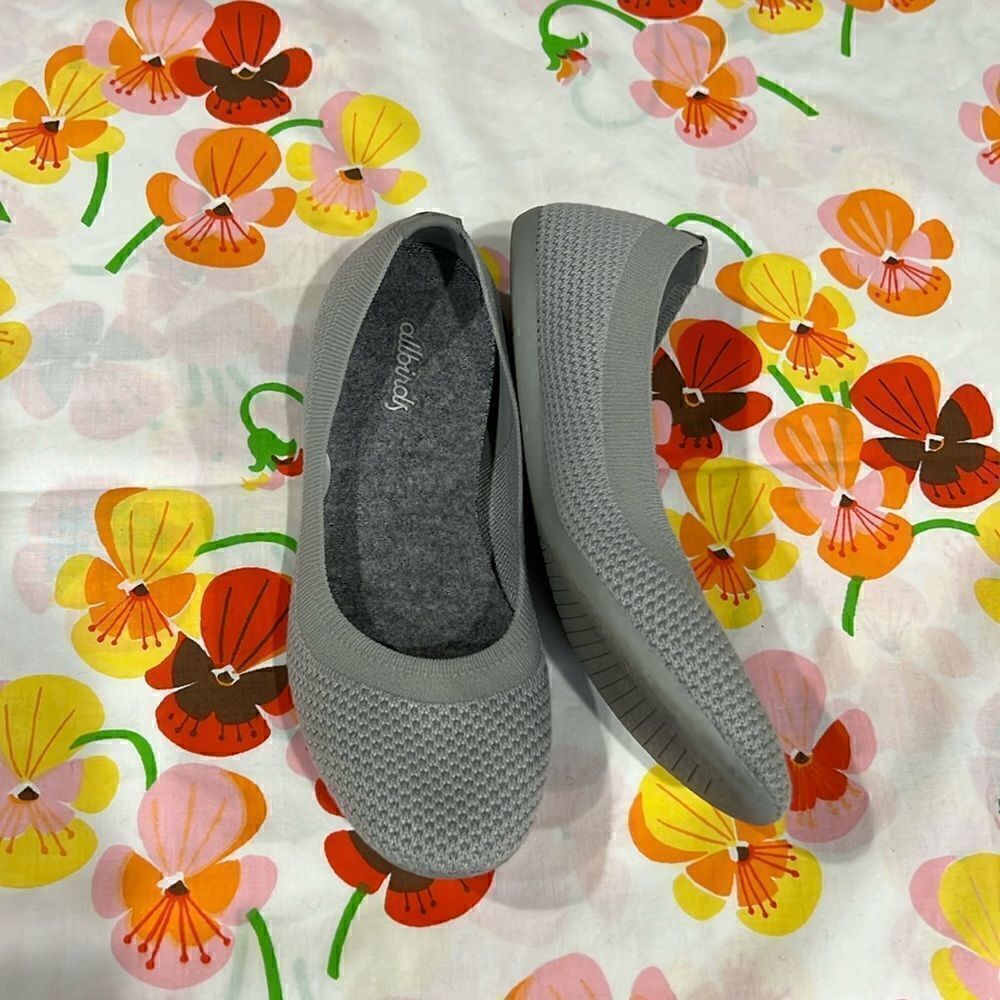 Allbirds Flats Tree Breezers - Gray - 5.5 - Picture 1 of 11